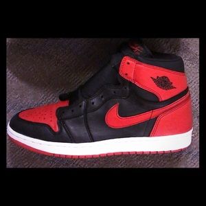 2001 jordan1 bred size 10 1/2